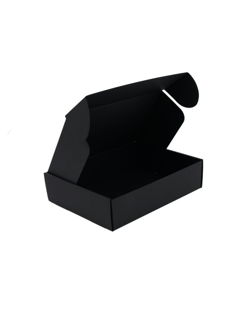 Must lihtsalt kokkupandav kast, kõrgus 7 cm