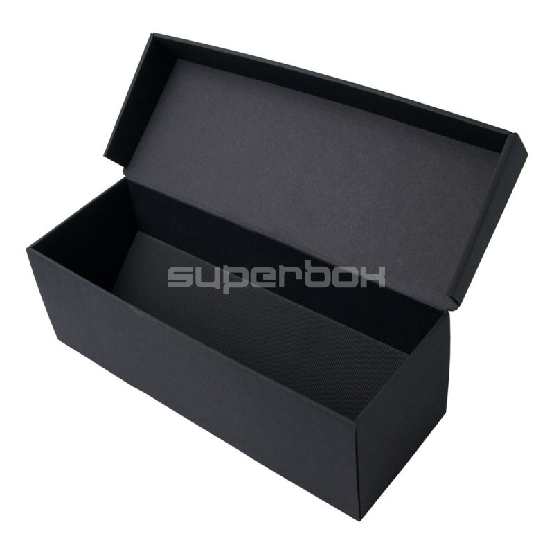 Flip Lid Horizontal Black Gift Box