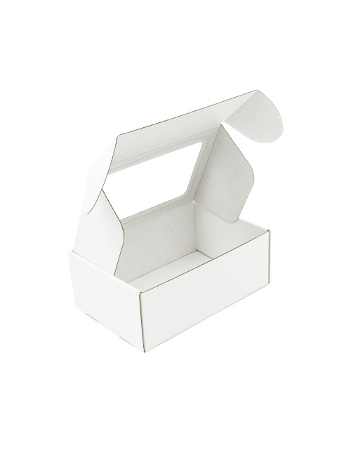 White A5 Size Gift Box of 85 mm Height with Window