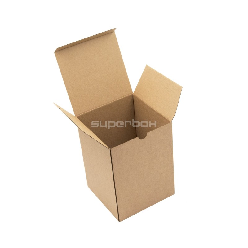 Brown Oblong Shipping Box for Cosmetics