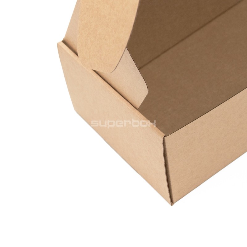 Long Parcel Box from Corrugated Cardboard