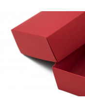 Red Two Piece Cardboard Gift Box