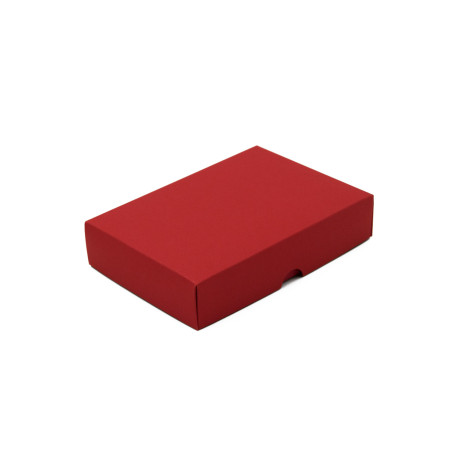 Small Red Cardboard Box with a Lid for Wallet