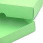 Light Green Cardboard Box with a Lid