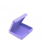 Lilac Square Box with Recessed Cardboard Lid