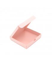 Light Pink Square Box with Recessed Cardboard Lid