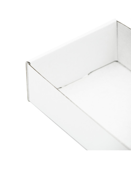 White Tray for Packing Gift Sets Length of 26.5 mm