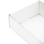 White Long Tray for Packing Gifts, 26.5 cm Long