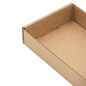 Brown Narrow Tray for Packing Gift Sets, 23 cm Long