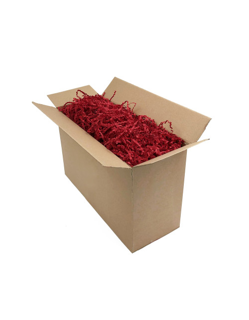 Stingrs sarkans sasmalcināts papīrs - 4 mm, 1 kg