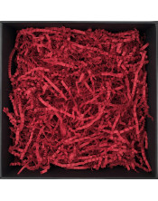 Rigid Red Shredded Paper - 4 mm, 1 kg