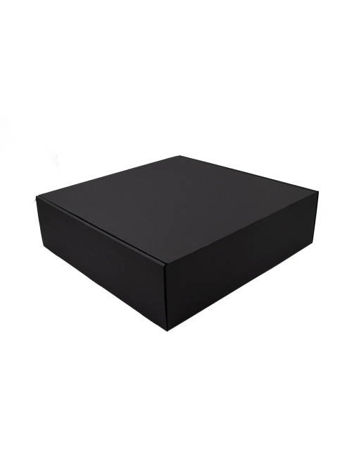 Large Black Square Quick-Close Box