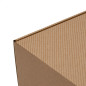 Brown A4 Size Gift Box with Brown Stripes