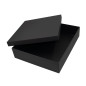 Very Large Nice Black Rectangle Gift Box with Lid