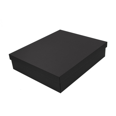 Very Large Nice Black Square Gift Box with Lid