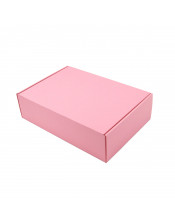 Ярко-красная подарочная коробка формата А4 для продуктов