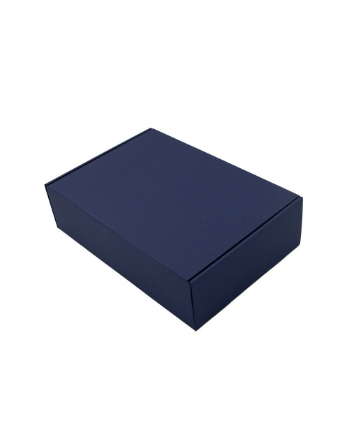 Tamsiai mėlyna A4 formato dėžutė gaminiams
