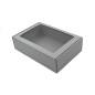 Grey A4 Size Gift Box With Window