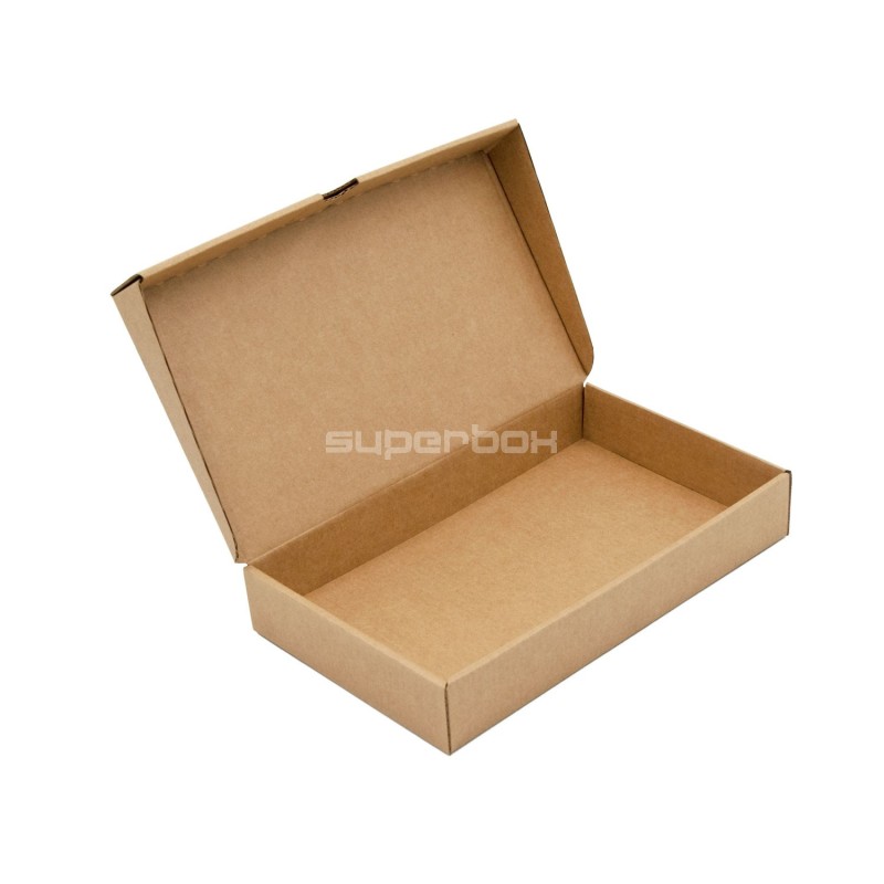 Brown A5 Size Flip Lid Gift Box