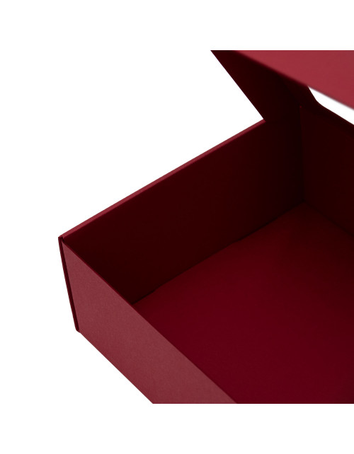 Cherryred Gift Box with Clear Window