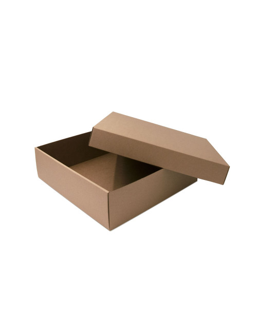Brown folded box