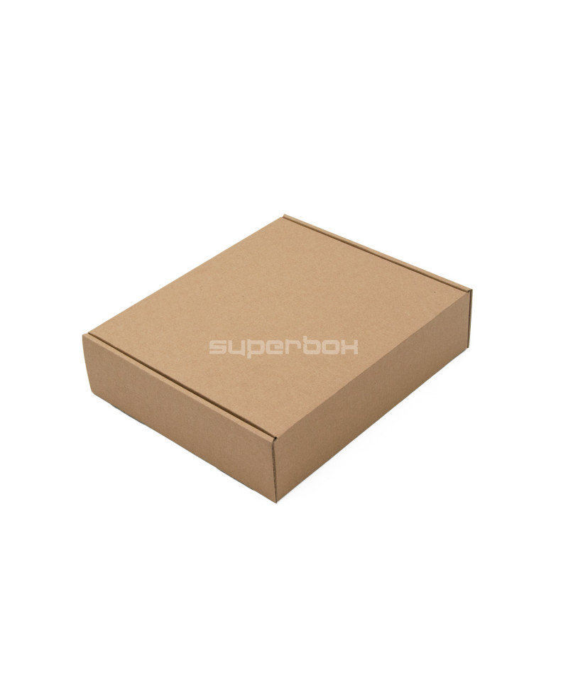 Brown Quick-Closing Shipping Box for Cosmetics