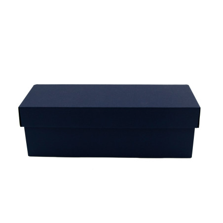 Flip Lid Horizontal Navy Blue Gift Box