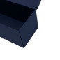 Flip Lid Horizontal Navy Blue Gift Box