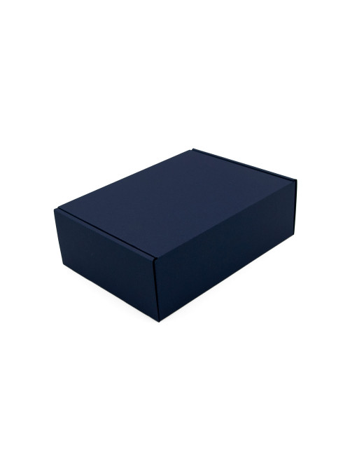 Mėlyna A5 formato dėžutė gurmaniškiems užkandžiams