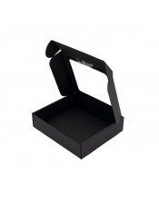 Black Small Gift Box with PVC Window