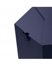 Navy Blue Gift Box for Lithuanian Tree Cake, 280 mm Height