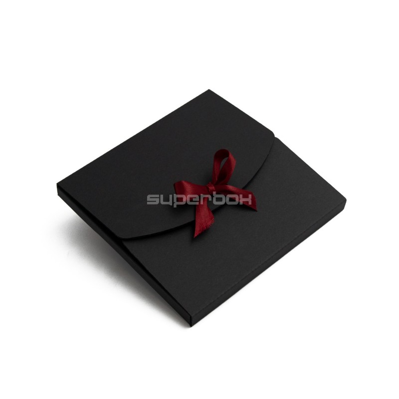 Чёрный конверт из гофрокартона, 155x155x10 мм Чёрный конверт из гофрокартона, 155x155x10 мм