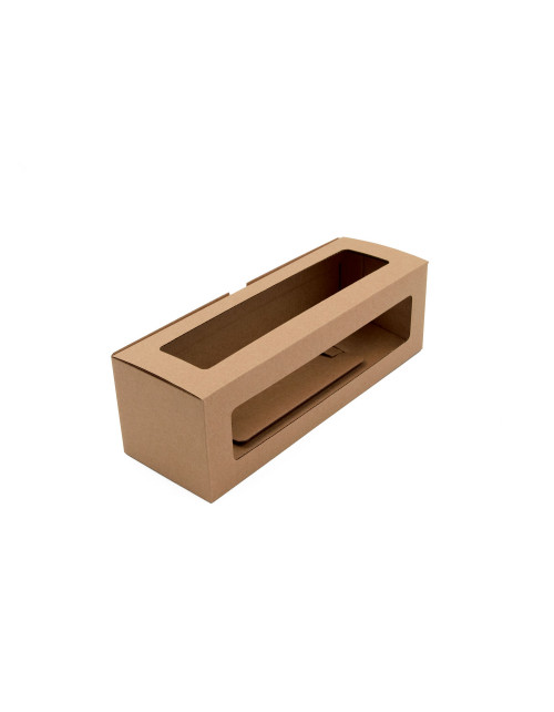 Brown Gift Box for Three Jars