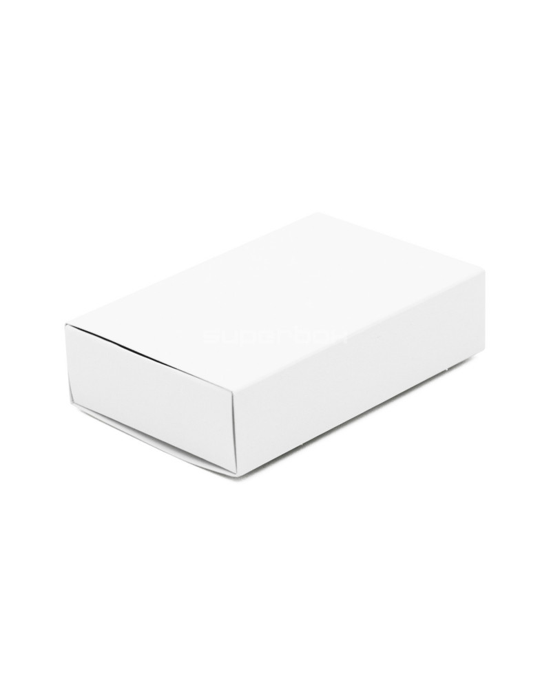Daili degtukų dėžutės tipo dovanų dėžutė iš balto kartono