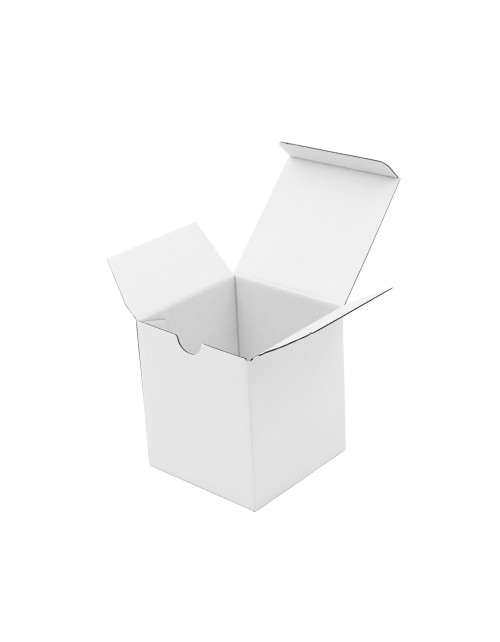 White Box - Cube for Packing Souvenirs
