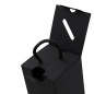 Vertical Black Oil Bottle Gift Box with Handle