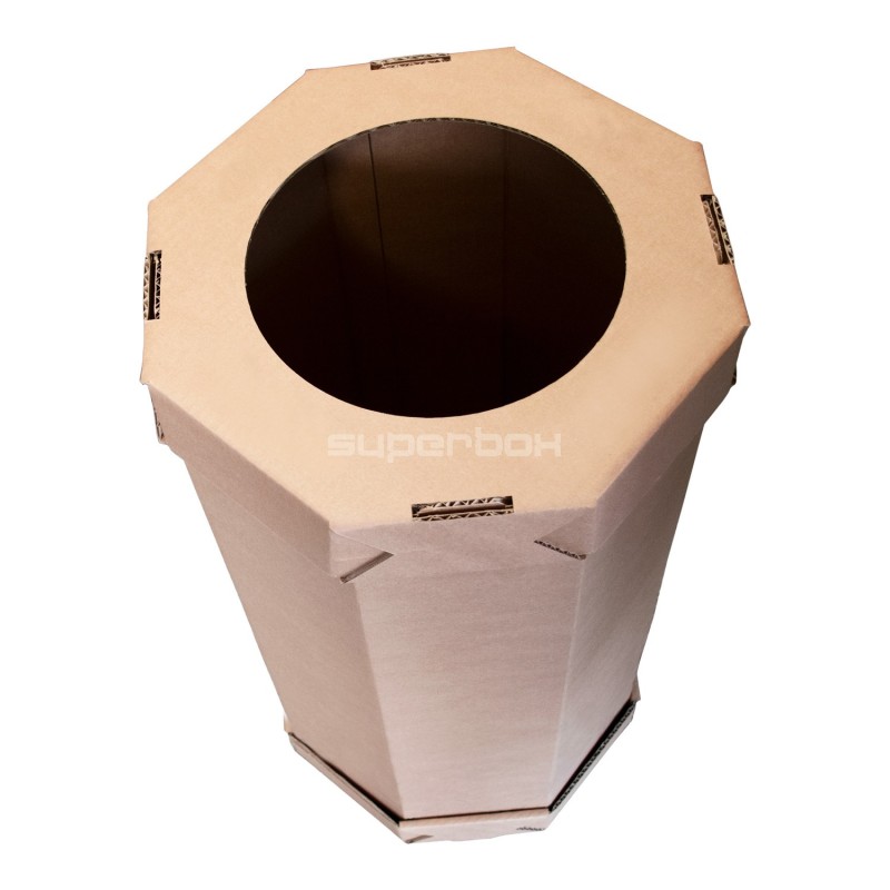 Waste Sorting Cardboard Bin