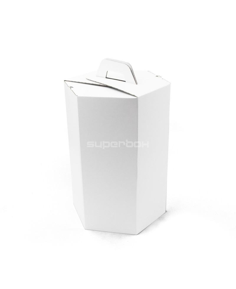 White Gift Box for Lithuanian Tree Cake, 34.5 cm Height