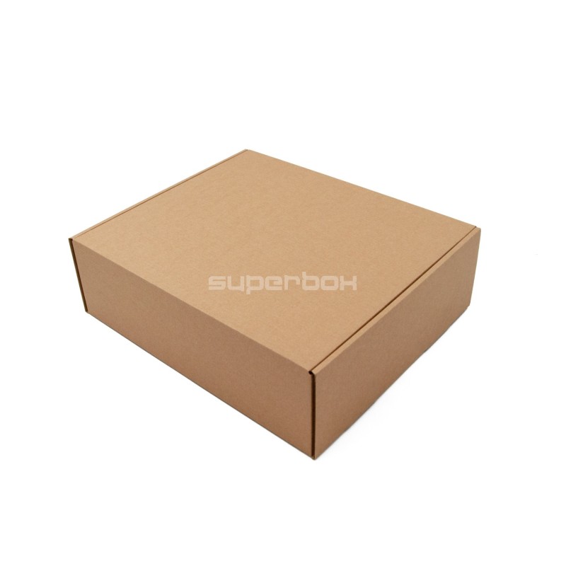 Brown Shipping Box, 9 cm high