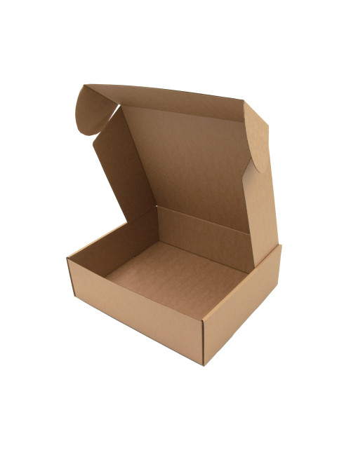Brown Shipping Box, 9 cm High