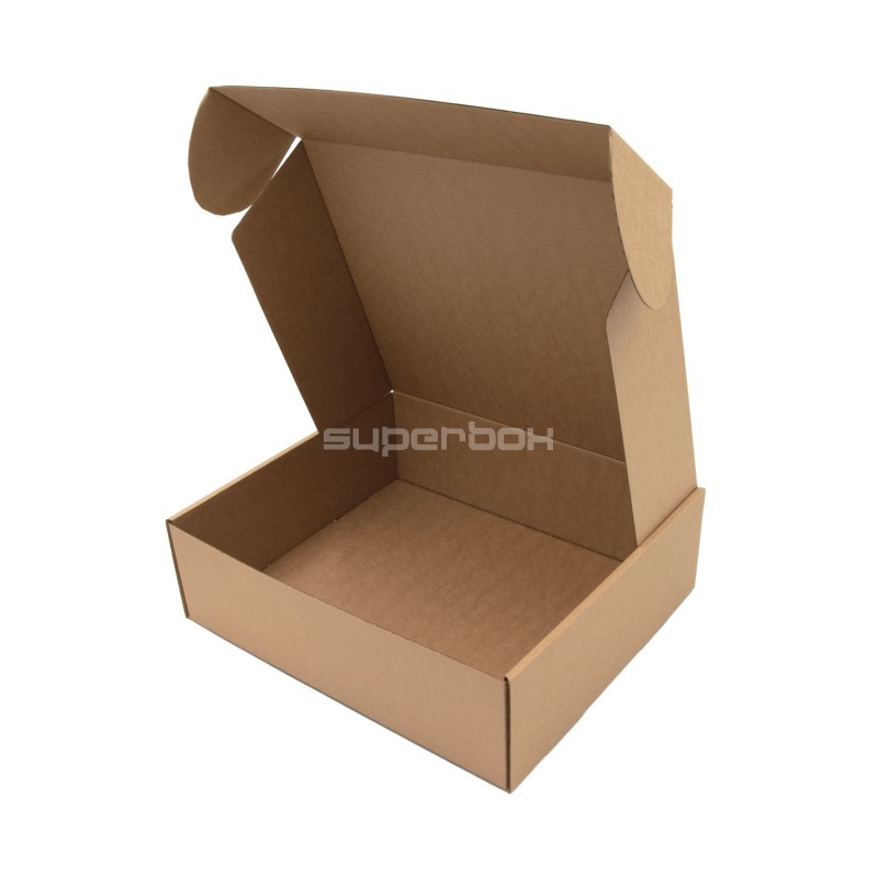 Brown Shipping Box, 9 cm high