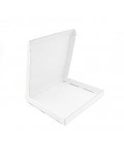 White Square Gift Box of Very Small Height