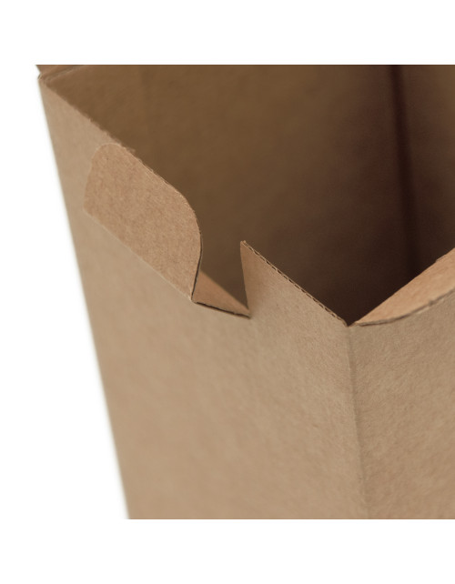 Vertical Brown Gift Box