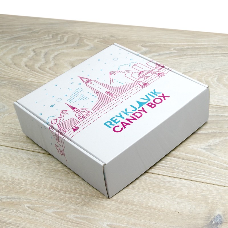 Reklaminė dėžutė su dvipuse ofsetine spauda