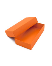 Orange Two Piece Cardboard Gift Box