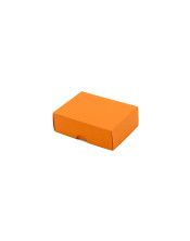 Orange 2-PC Small Rectangle Gift Box from Cardboard