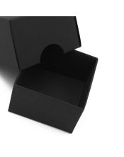 Black Small Square Two Piece Gift Box