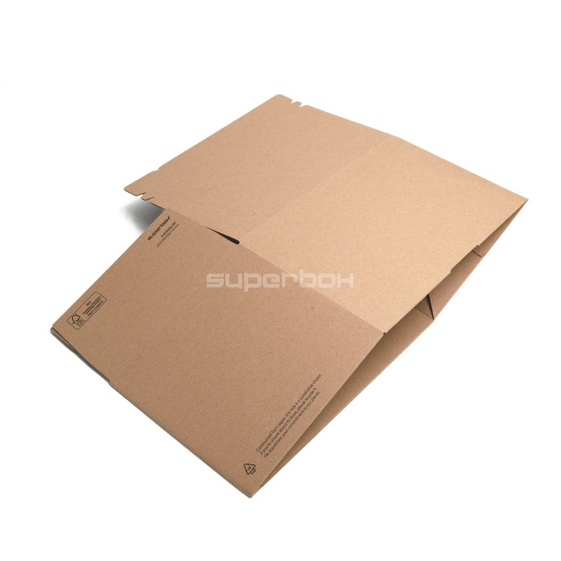 E-commerce Box With Tear-off Adhesive Tape