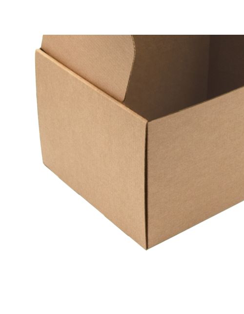 Taisnstūra viegli aizverama mikro gofrēta kartona nosūtīšanas kaste