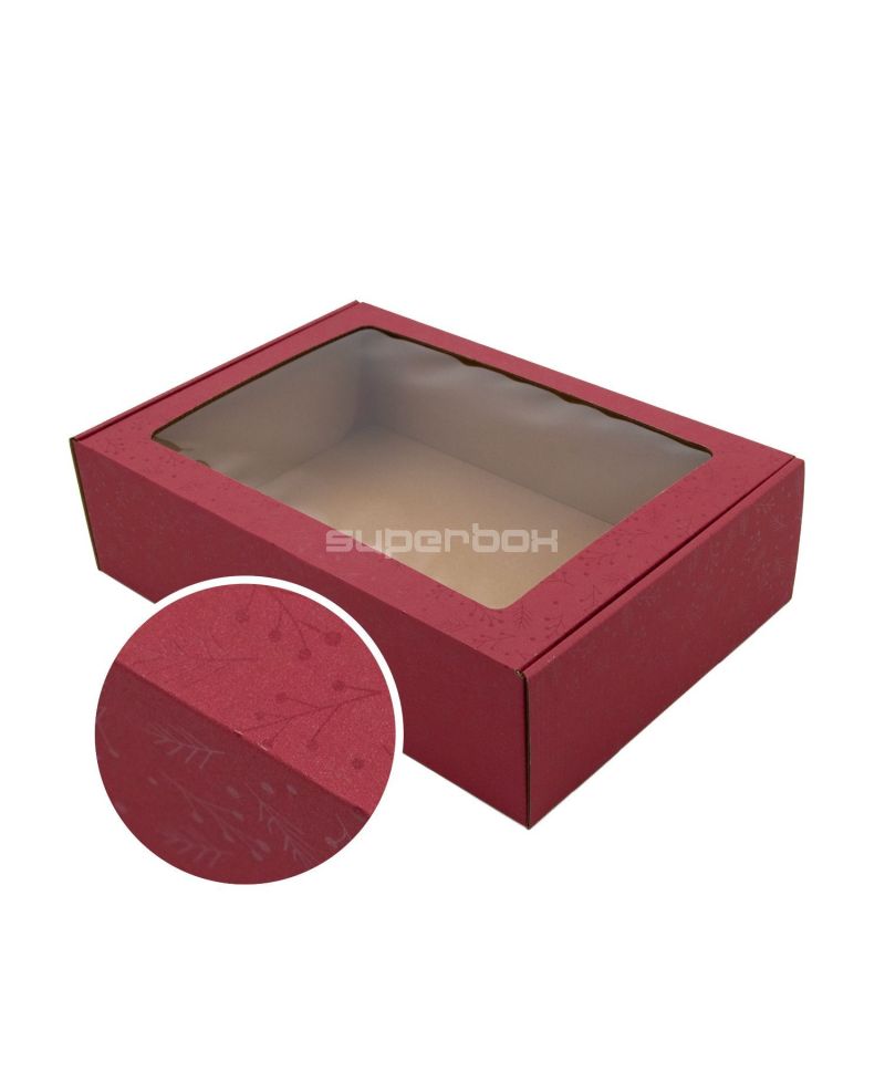 Raspberry Christmas A4 Format box RED BERRIES
